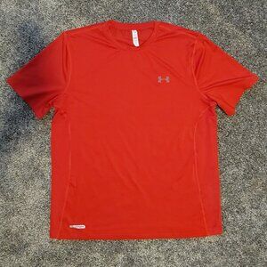 Under Armour Heat gear  Red  T-shirt/ XL